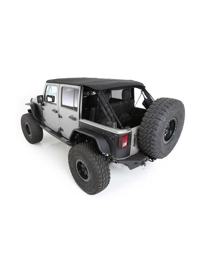 Soft top Slant Black Diamond Smittybilt 