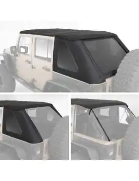 Soft top Slant Black Diamond Smittybilt 