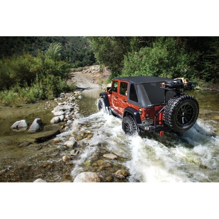 Soft top Slant Black Diamond Smittybilt 
