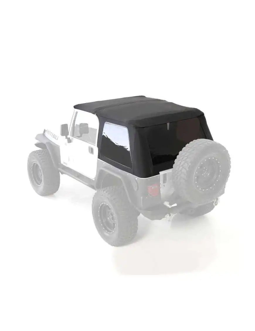 Soft top Slant Black Diamond z torbą Smittybilt 