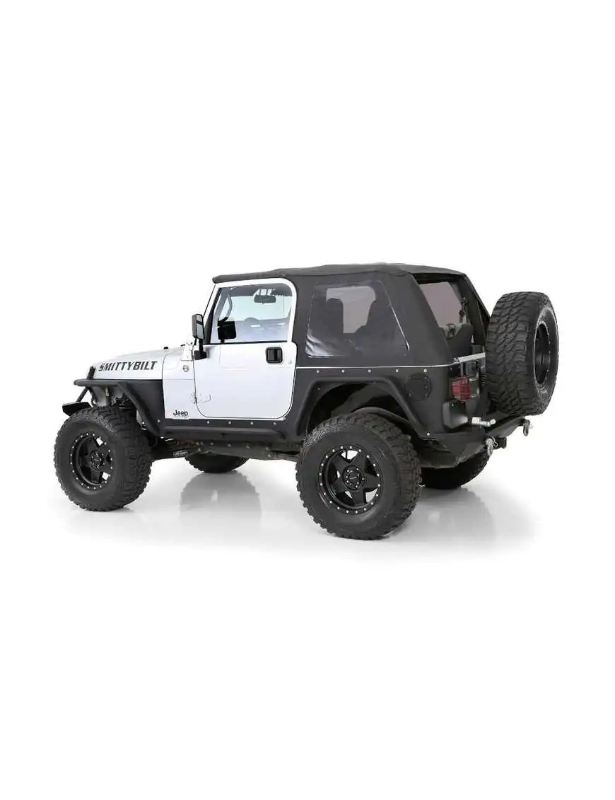 Soft top Slant Black Diamond z torbą Smittybilt 