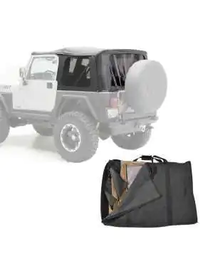 Soft top Black Diamond z torbą Smittybilt