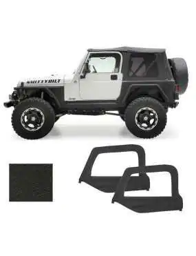 Soft top Black Diamond z torbą Smittybilt