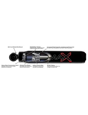 Amortyzator olejowy tył Skyjacker Black Max Lift 3,5-4"