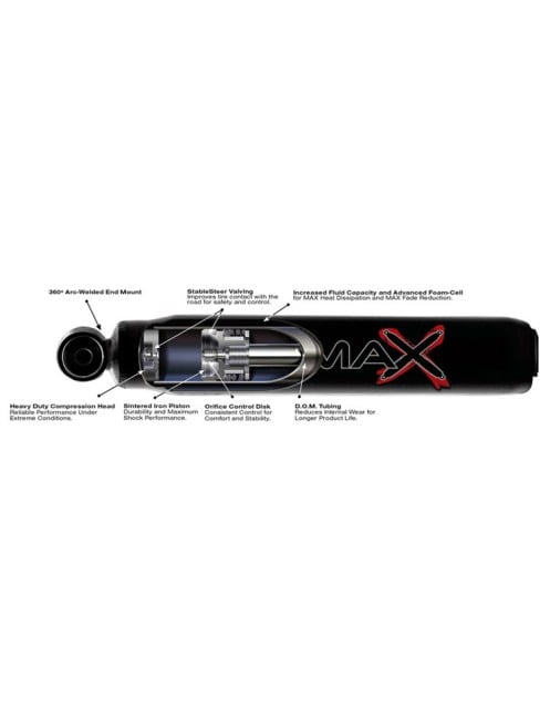 Amortyzator olejowy tył Skyjacker Black Max Lift 1-2"