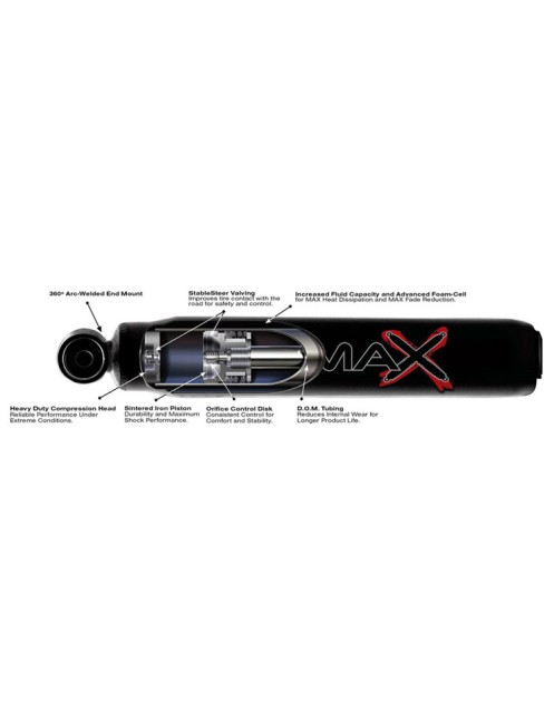 Amortyzator olejowy tył Skyjacker Black Max Lift 3-3,5"