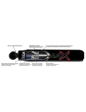 Amortyzator olejowy przód Skyjacker Black Max Lift 0-2"