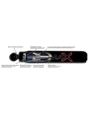 Amortyzator olejowy przód Skyjacker Black Max Lift 1-2,5"