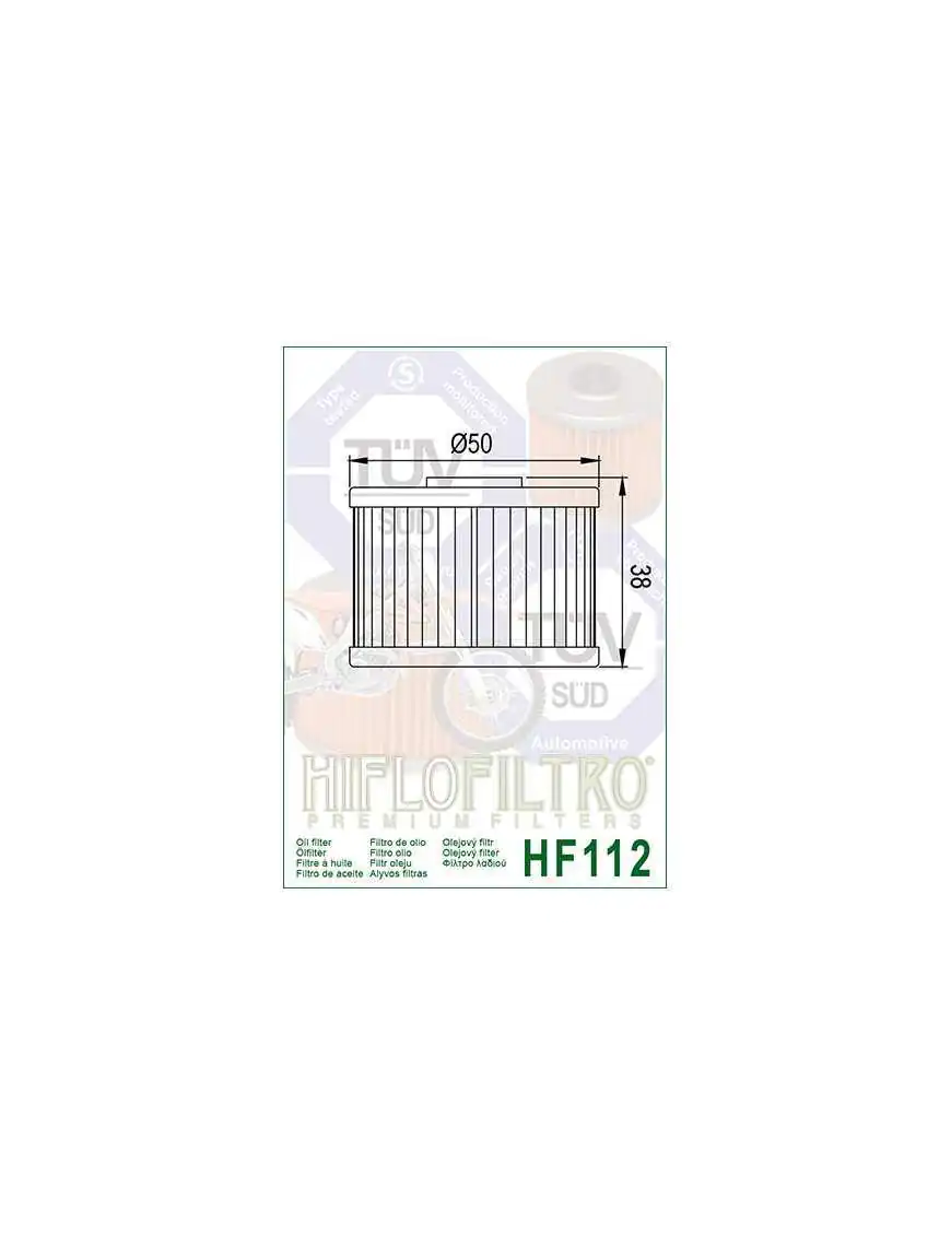 Filtr Oleju KX450 06-14 HF112