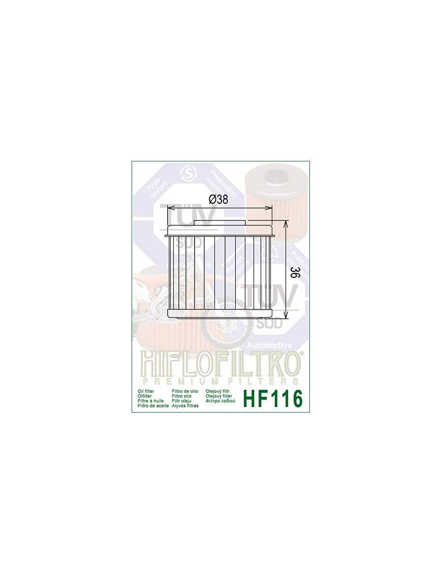 Filtr Oleju CRF 250 450 HF116