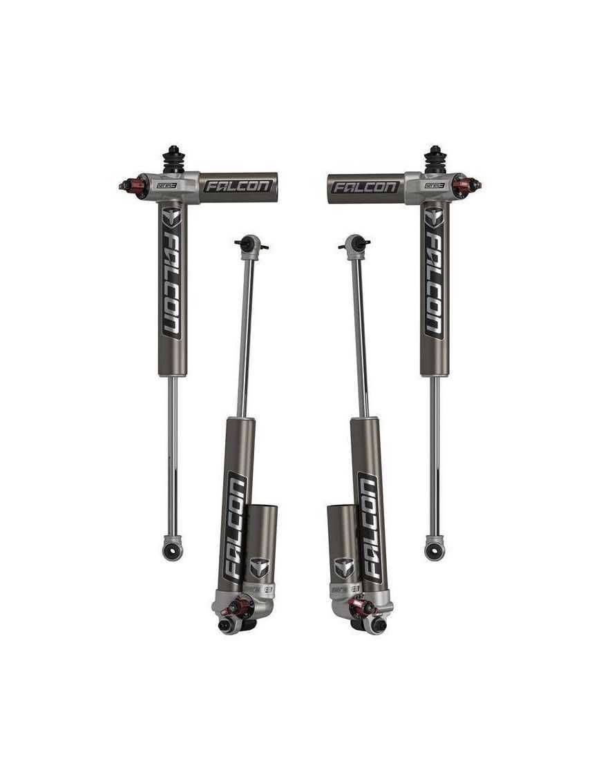 Zestaw amortyzatorów TeraFlex Falcon 3.3 Fast Adjust Piggyback Lift 1,5-2,5"