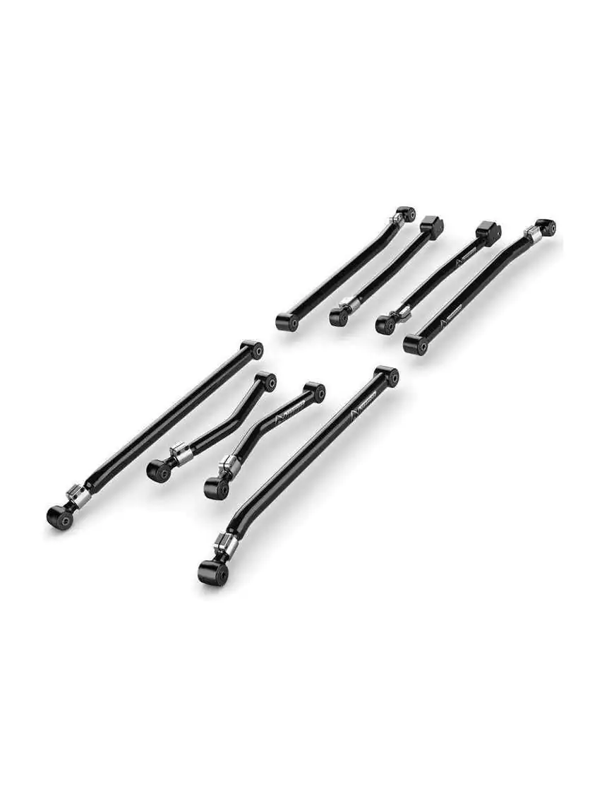 Zestaw 8 regulowanych wahaczy long arm TeraFlex Alpine Lift 3"-6"