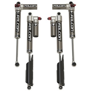 Zestaw amortyzatorów TeraFlex Falcon 3.3 Fast Adjust Piggyback Benzyna Lift 0-1,5"