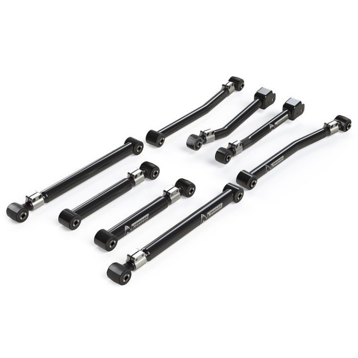 Zestaw 8 regulowanych wahaczy short arm TeraFlex Alpine Lift 0-4,5"