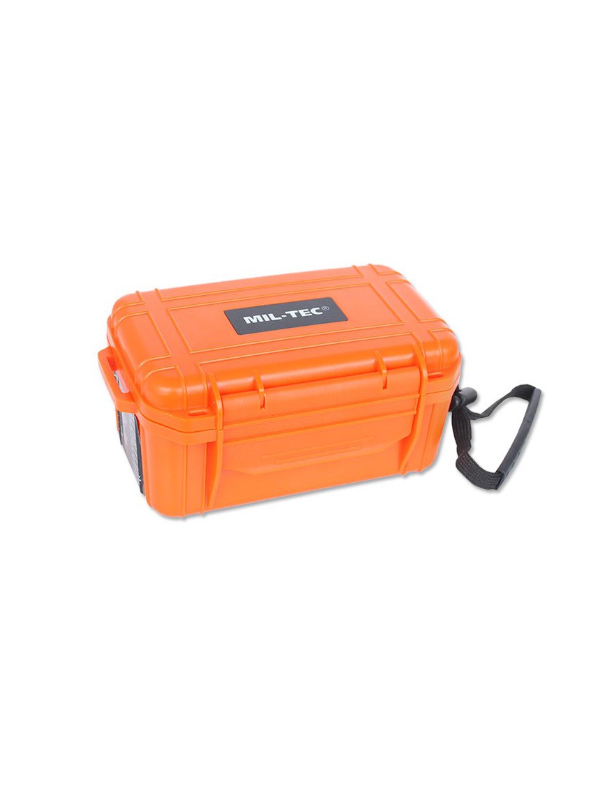 Mil-Tec Apteczka Wodoszczelna Waterproof Camping First Aid Kit pomarańczowa