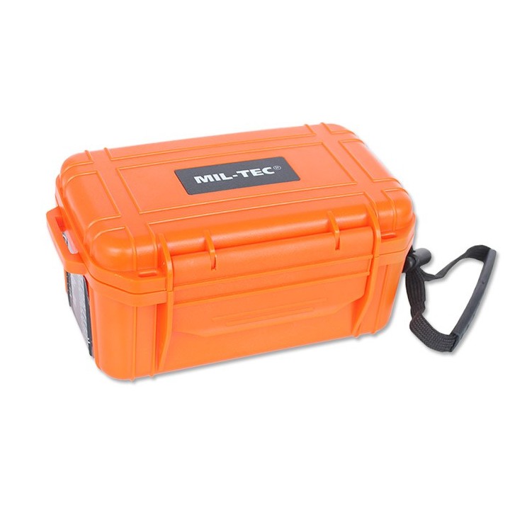 Mil-Tec Apteczka Wodoszczelna Waterproof Camping First Aid Kit pomarańczowa