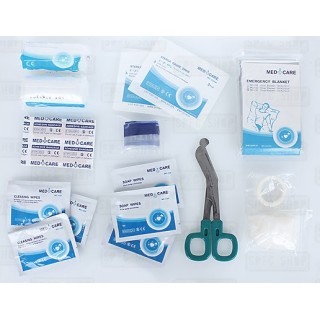 Mil-Tec Apteczka Wodoszczelna Waterproof Camping First Aid Kit pomarańczowa - ujęcie 2
