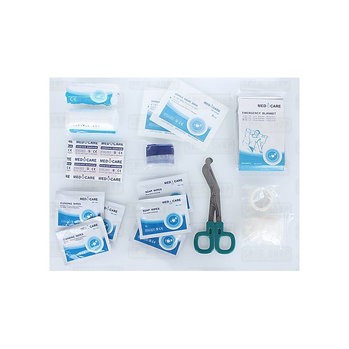 Mil-Tec Apteczka Wodoszczelna Waterproof Camping First Aid Kit pomarańczowa - ujęcie 2