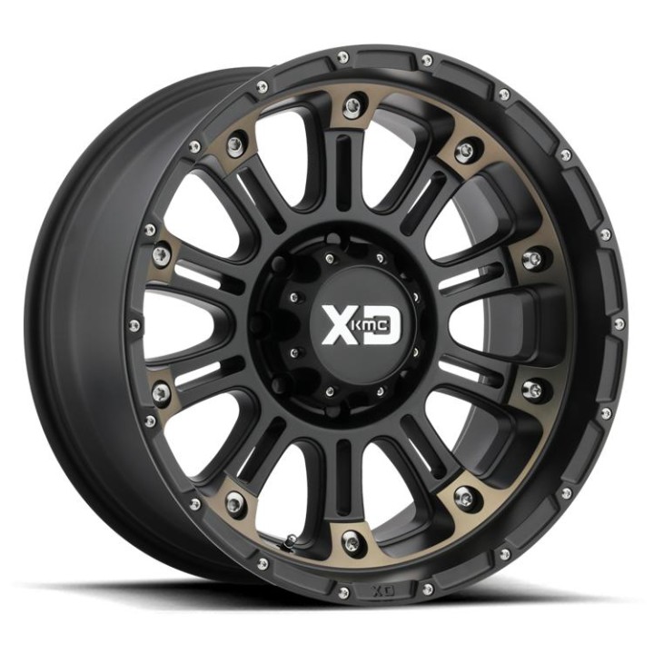 Felga aluminiowa XD829 Hoss II Satin Black Mach W/ Dark Tint XD Series