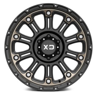 Felga aluminiowa XD829 Hoss II Satin Black/Machined Dark Tint XD Series