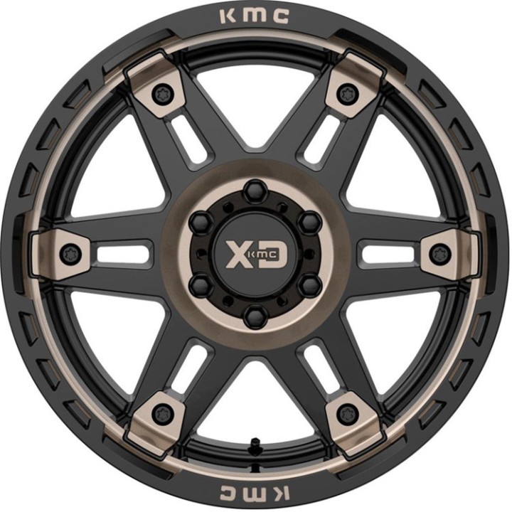 Felga aluminiowa XD840 Spy II Satin Black/Dark Tint XD Series