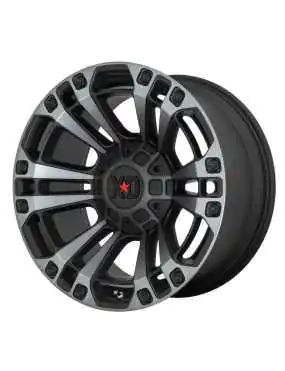 Felga aluminiowa XD851 Monster Satin Black/Gray Tint XD Series