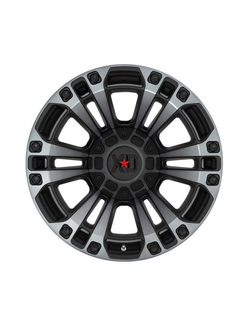 Felga aluminiowa XD851 Monster Satin Black/Gray Tint XD Series