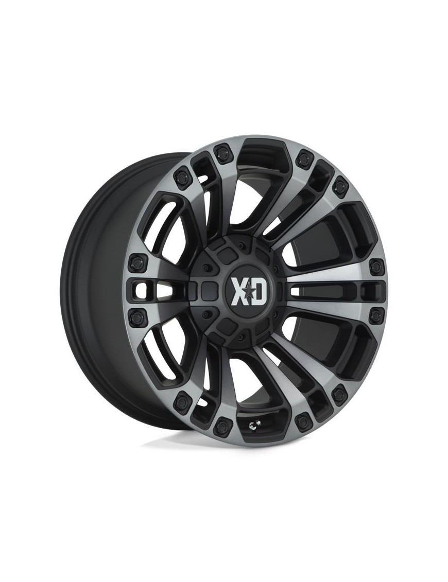 Felga aluminiowa XD851 Monster 3 Satin Black W/ Gray Tint XD Series