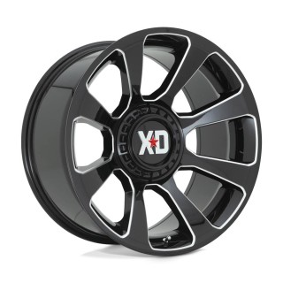Felga aluminiowa XD854 Reactor Gloss Black Milled XD Series
