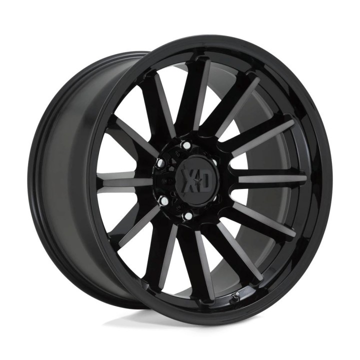 Felga aluminiowa XD855 Luxe Gloss Black Machined W/ Gray Tint XD Series
