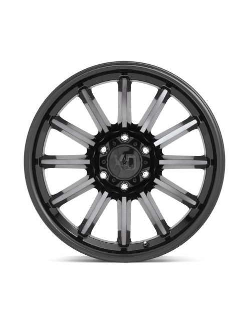 Felga aluminiowa XD855 Luxe Gloss Black Machined W/ Gray Tint XD Series