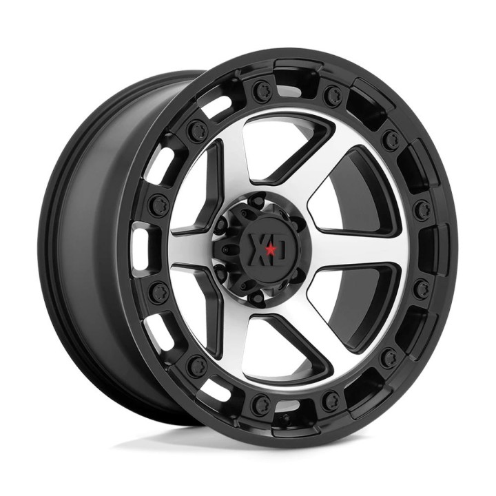 Felga aluminiowa XD862 Raid Satin Black Machined XD Series