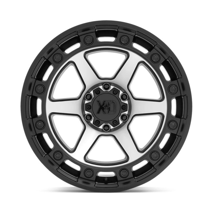 Felga aluminiowa XD862 Raid Satin Black Machined XD Series