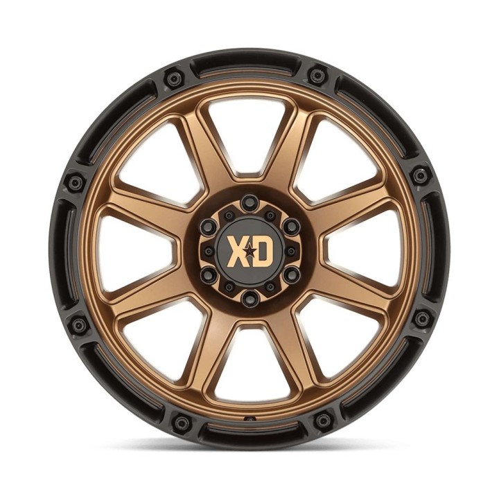 Felga aluminiowa XD863 Matte Bronze W/ Black LIP XD Series