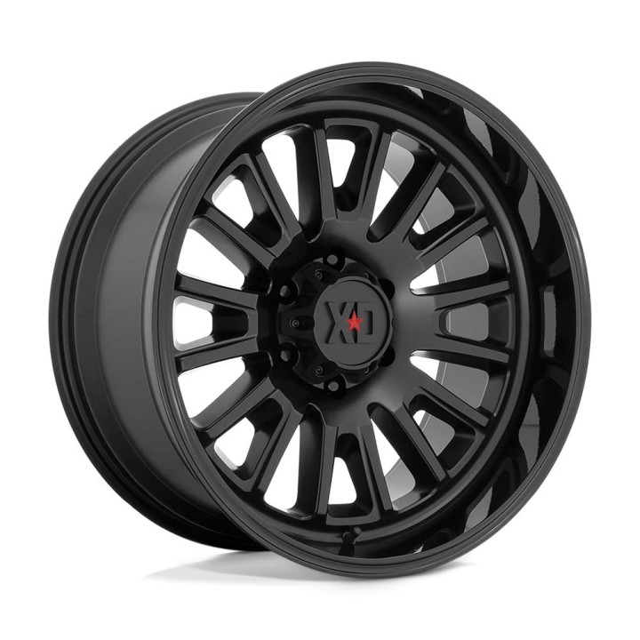 Felga aluminiowa XD864 Rover Satin Black W/ Gloss Black LIP XD Series