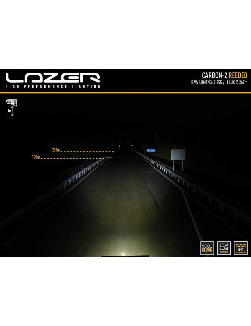 LAZER CARBON-2 - reeded horizontal