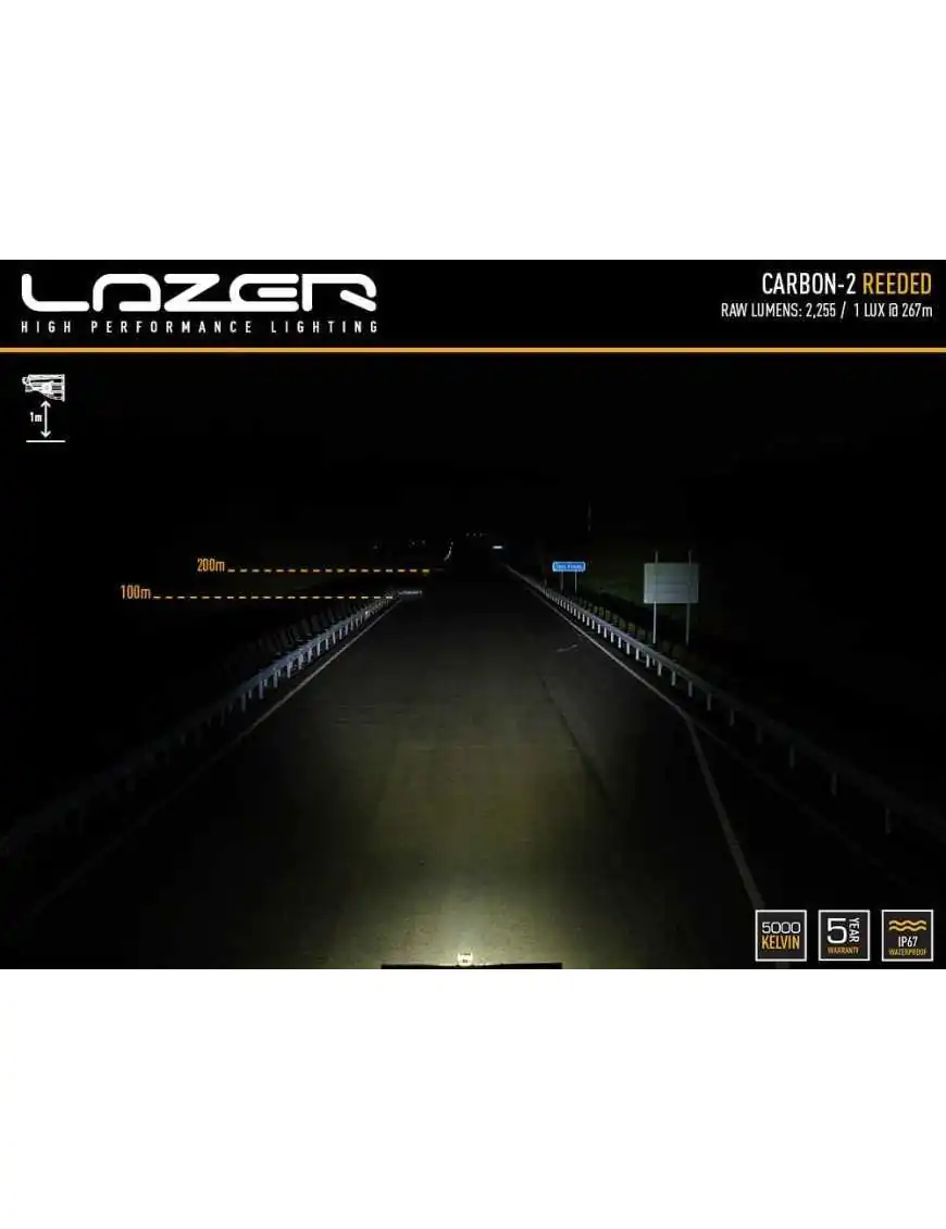 LAZER CARBON-2 - reeded vertical | Szekla4x4.pl