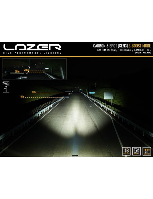 LAZER CARBON-6 - spot