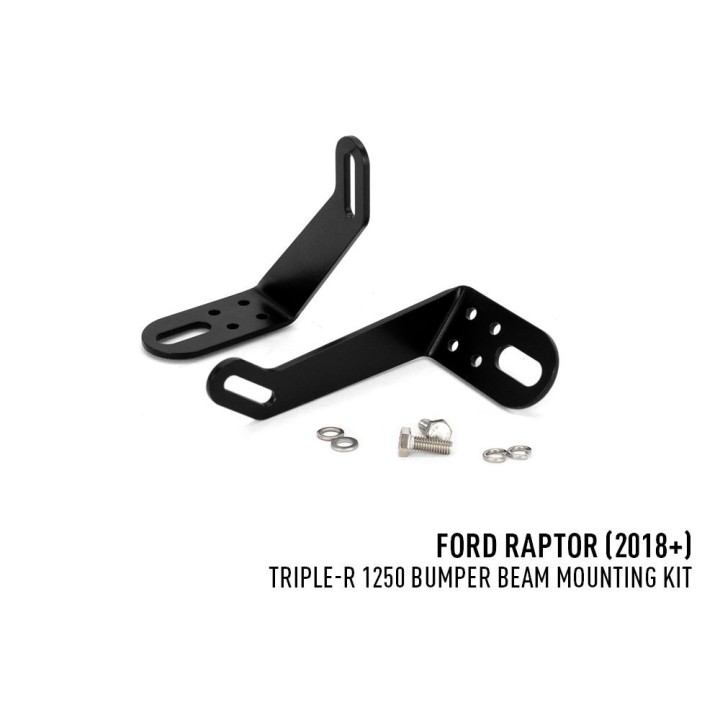 Zestaw do montażu oświetlenia LAZER Triple-R 1250 w fabrycznym grillu - Ford Ranger Raptor (2019 - 2022) - ujęcie 4