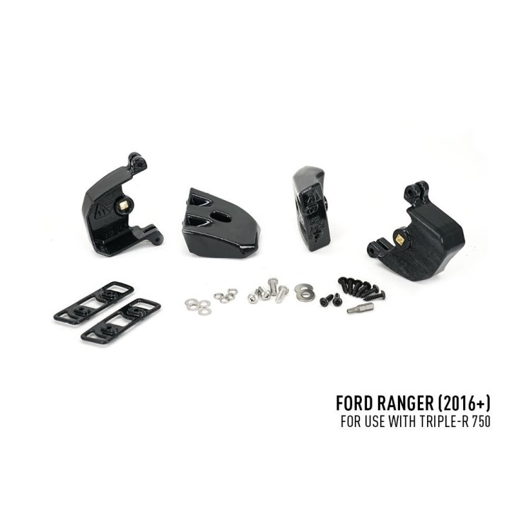 Zestaw dwóch lamp LAZER TRIPLE-R 750 Elite (Gen2) z systemem montażu w fabrycznym grillu - Ford Ranger (2016 - 2019) - ujęcie 4