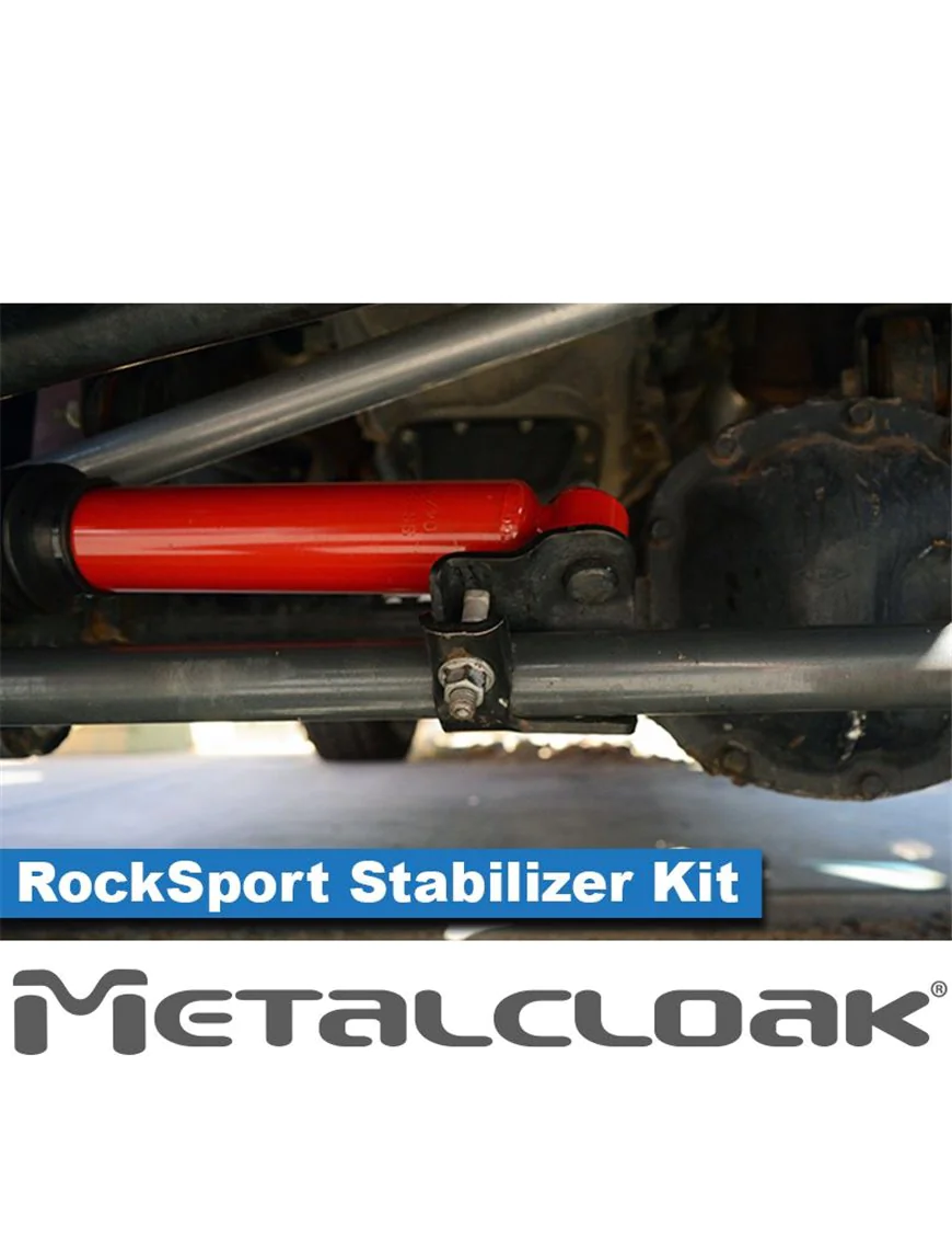 RockSport Steering Stabilizer Kit, JK Wrangler