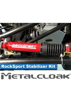 RockSport Steering Stabilizer Kit, JK Wrangler