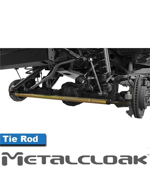 MetalCloak Chromoly Dog-Legged Tie Rod, JL Wrangler/JT Gladiator for the Rubicon |Max-Tow|4XE|High Altitude|Mojave|392 Edition