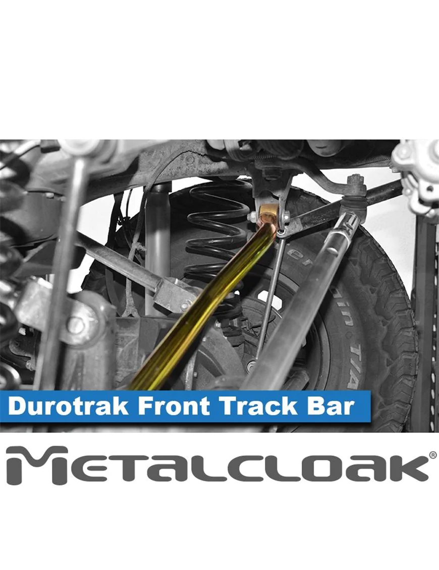 Durotrak Track Bar, Solid Chromoly, Front, JK Wrangler