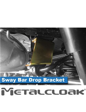 JK Wrangler | JL Wrangler, Rear Sway Bar 4" Drop Bracket