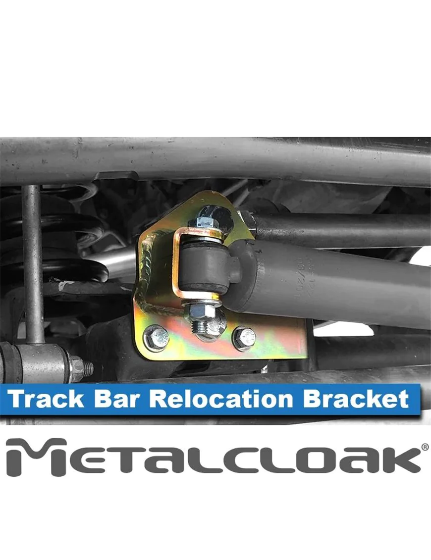 Track Bar & Stabilizer Relocation Bracket, JK Wrangler