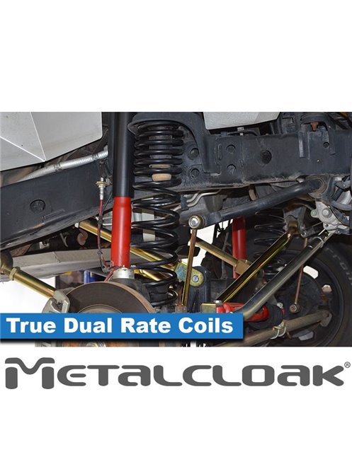 JK Wrangler Coils, 2 Door 2.5", True Dual Rate Coils, Front