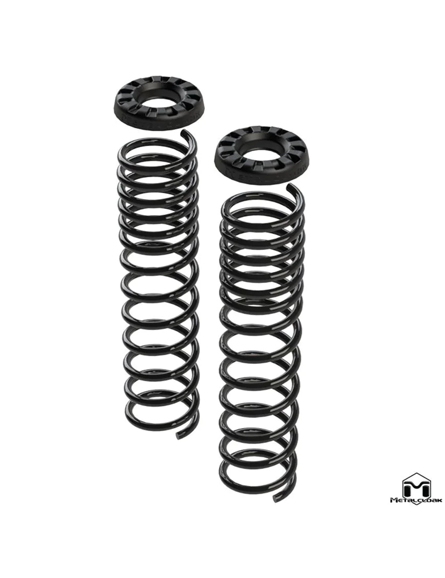 JK Wrangler Coils, 2 Door 2.5", True Dual Rate Coils, Front