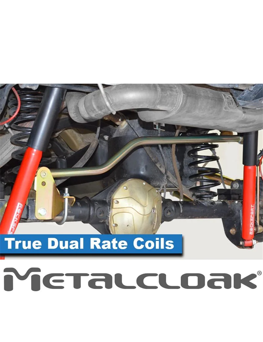 JK Wrangler Coils, 2 Door 2.5", True Dual Rate Coils, Rear