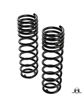 JK Wrangler Coils, 2 Door 2.5", True Dual Rate Coils, Rear